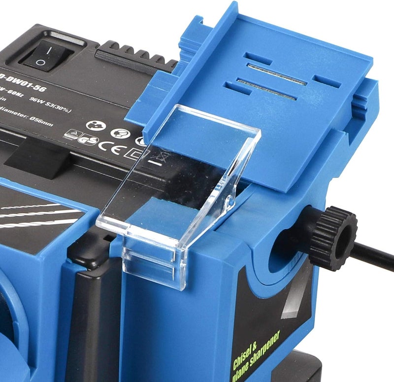 GLOGLOW محطة شحذ عالمية، شحاذ كهربائي متعدد الوظائف للمقصات المنزلية، شحاذ لقم الثقب للشحذ السريع والتلميع (قابس أمريكي 110 فولت) - Image 5